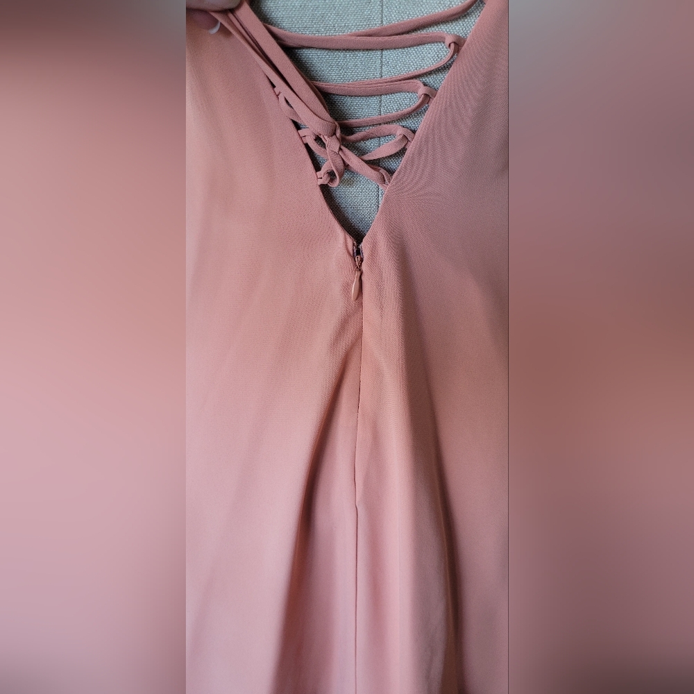 Peach Mini with Laceup back - Picture 3 of 3